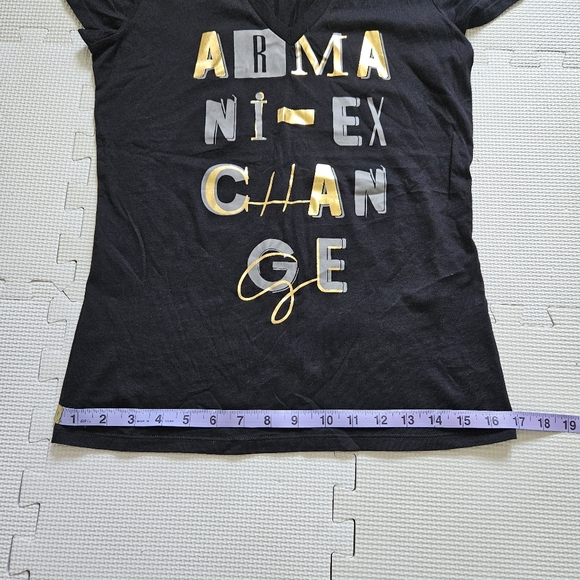 NWT Armani Exchange v-neck tshirt M - Picture 10 of 10